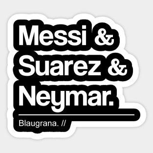 The Legends of Barca IV Sticker